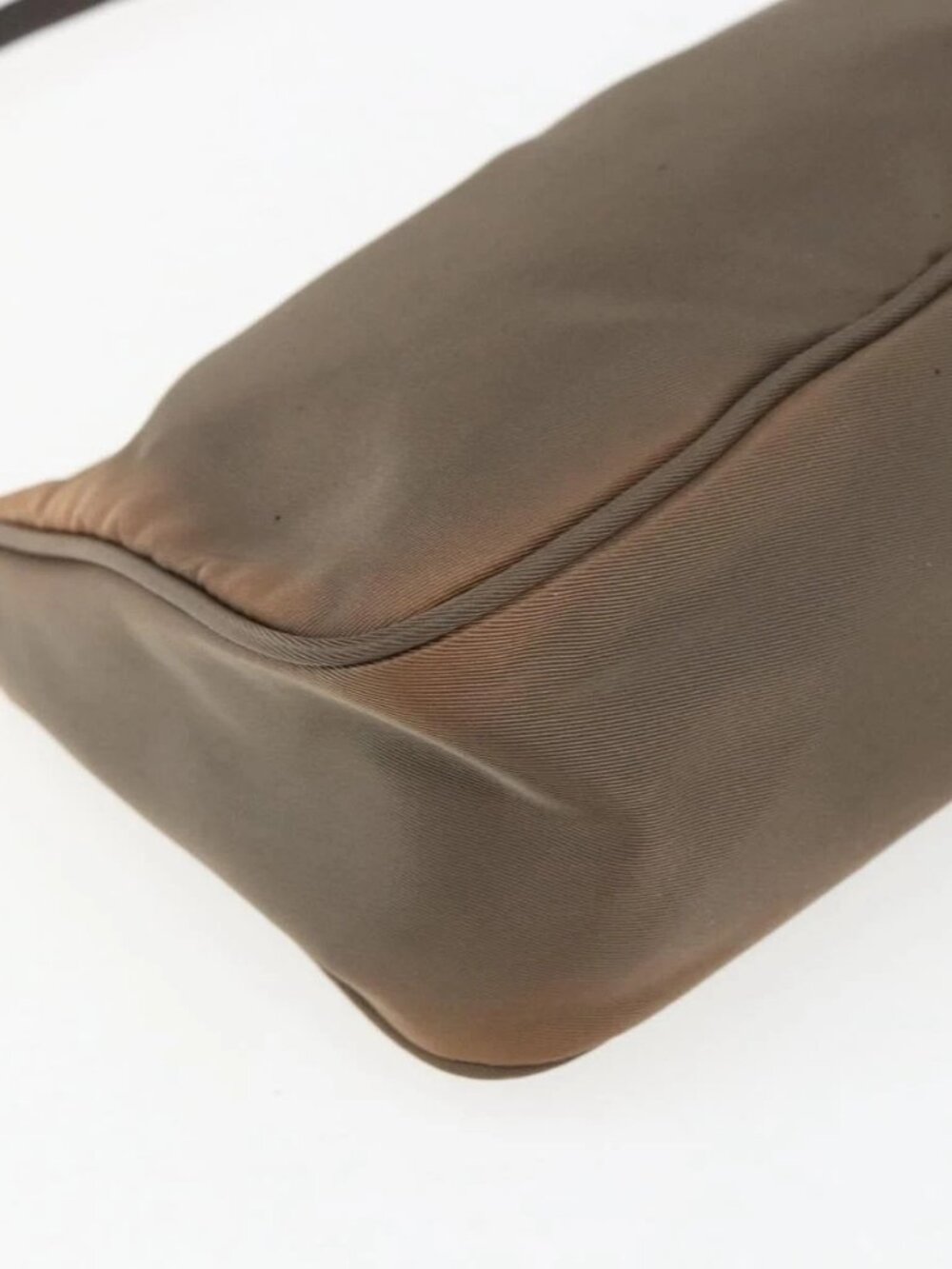 PRADA Accessory Pouch Nylon Brown Auth bs33343 - Picture 13 of 15